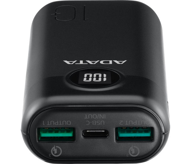ADATA P10000QCD 10000mAh Czarny QC/PD AP10000QCD-DGT-CBK - 1055689 - zdjęcie 4